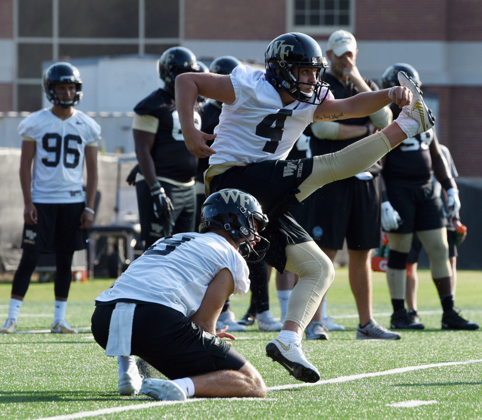 Wake Forest First Day of Football Practice